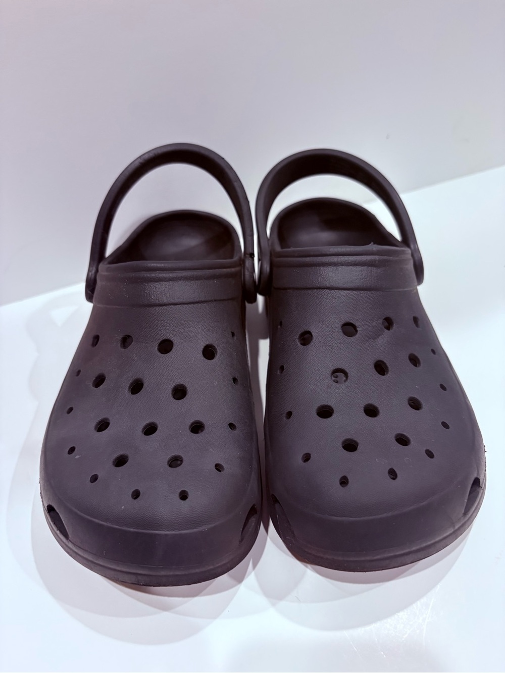 Kids Black Clog Sandals by Time And Tru size 7 - Lightweight Comfort
